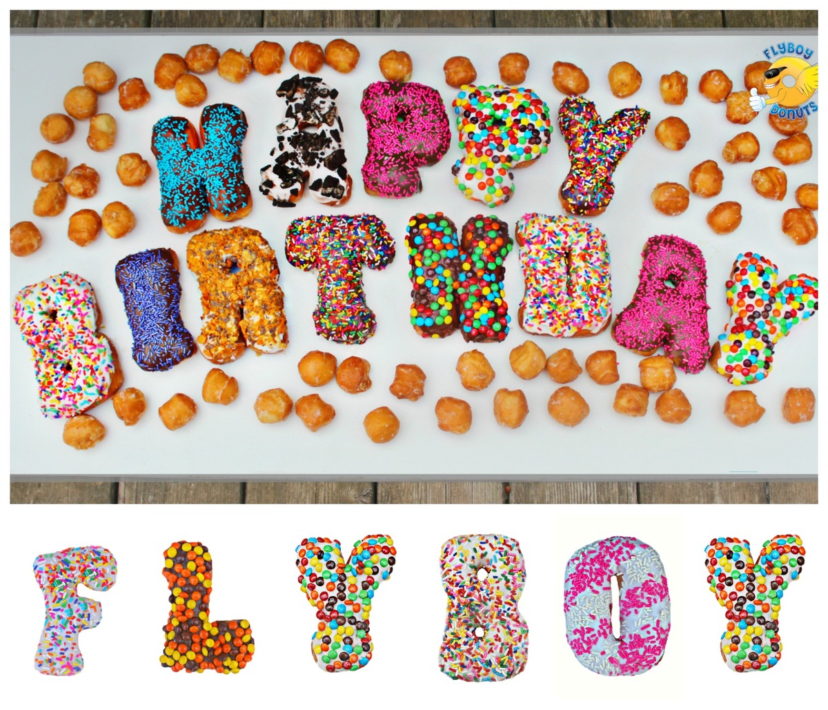 Happy Birthday Flyboy Donuts